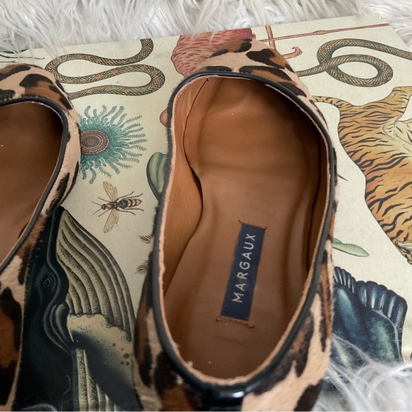 MARGAUX LONNBERG Ponyhair Animal Print Flats - Picture 6 of 8